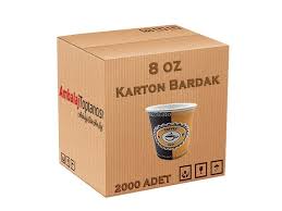 8 OZ KARTON BARDAK