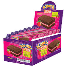 KEMO SPONGE ÇİLEK 35 GR.