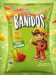 BANİDOS TATLI ACI BİBER 18 Gr.