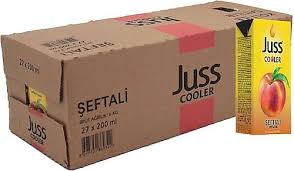 JUSS COOLER 200 ml. ŞEFTALİ