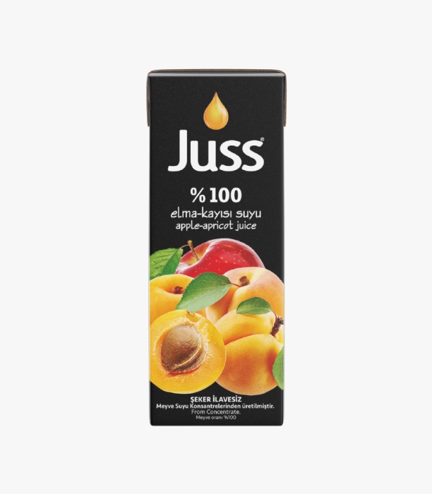 JUSS %100 ELMA-KAYISI 200 ml.