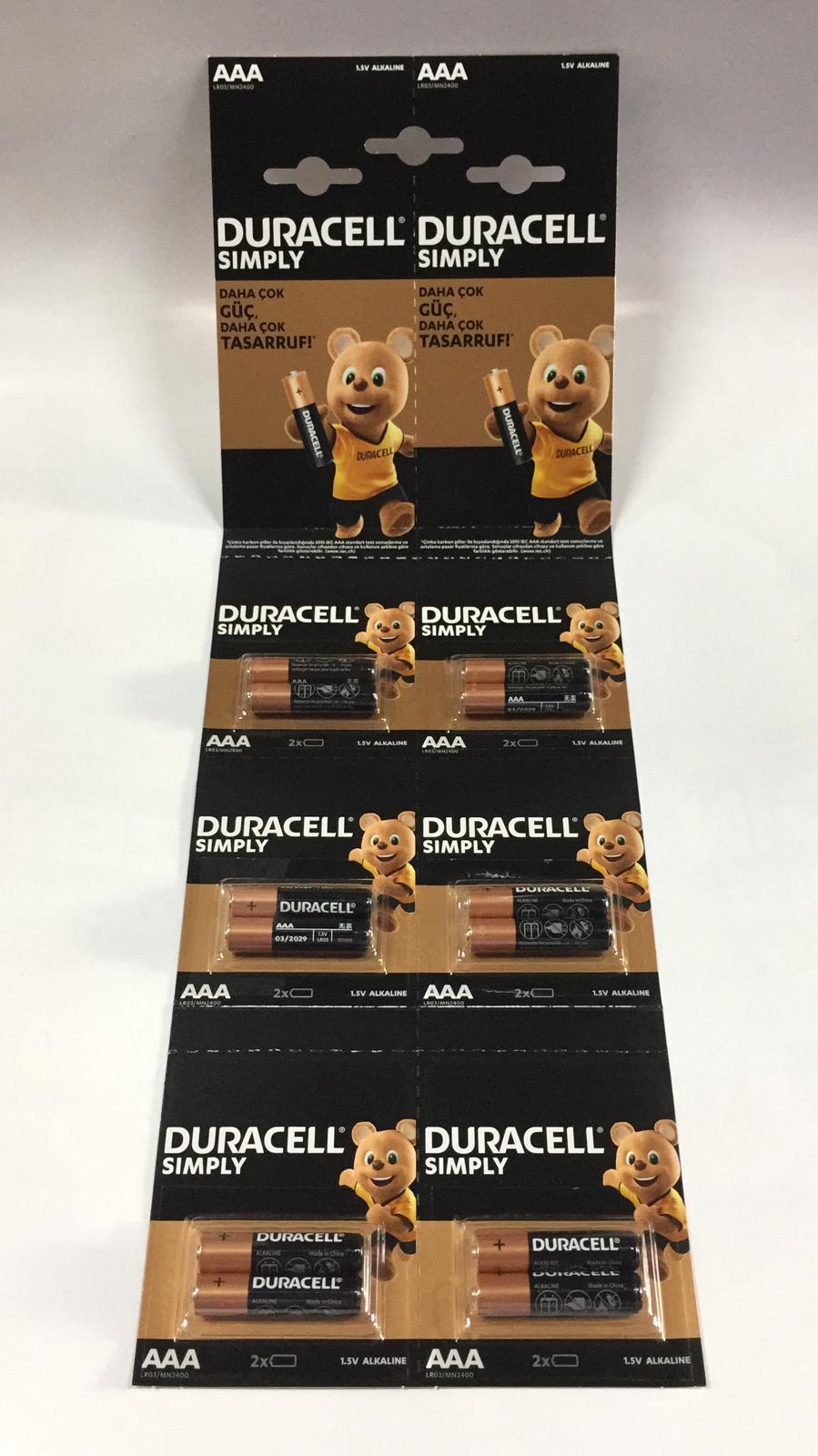 DURACELL İNCE PİL