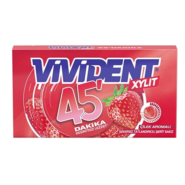 VİVİDENT ÇİLEK 45 DAKİKA