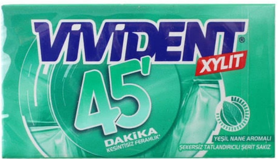 VİVİDENT YEŞİL NANE 45 DAKİKA